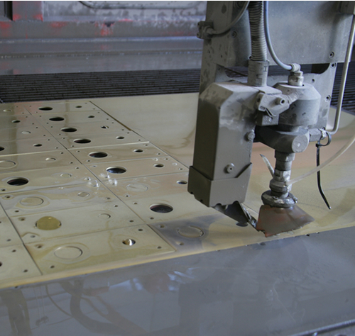 water jet, special alloy manifacturing
